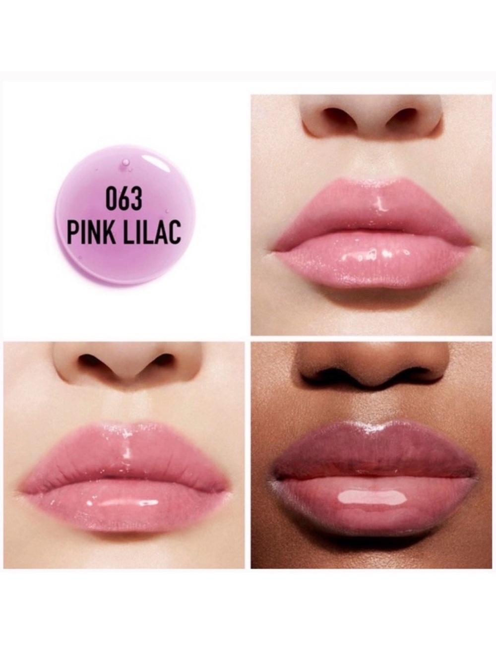 Dior 063 Pink Lilac - Lip Glow Oil